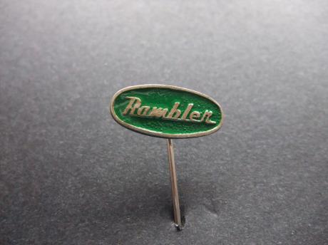 Rambler Amerikaans automerk-motoren, logo groen